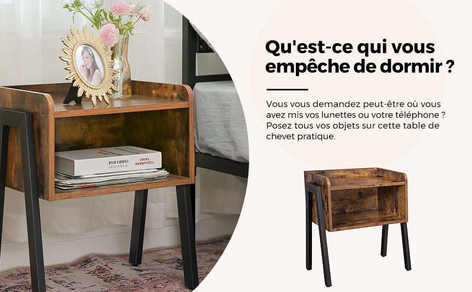 Table de nuit chic style vintage - 14:365458;200007763:201336342