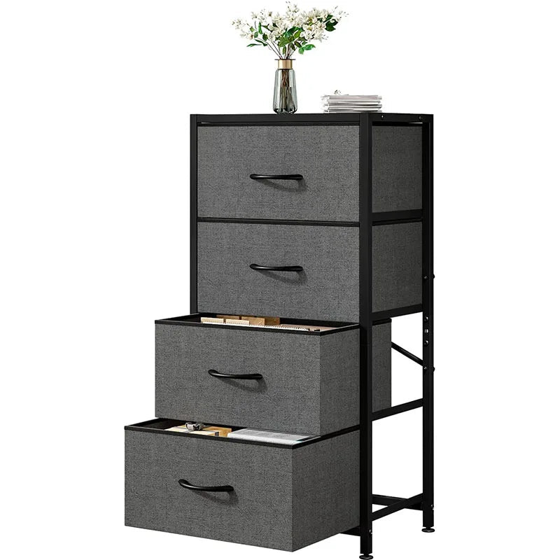 Table de nuit commode verticale à 4 tiroirs - vente privée 14:193