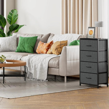 Table de nuit commode verticale à 4 tiroirs - vente privée 14:193