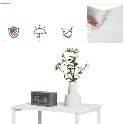 Table de nuit compartiment ouvert blanc avec tiroirs - vente privée 14:29;200007763:201336101