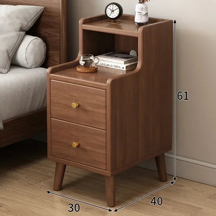 Table de nuit d'angle pour chambre à coucher - vente privée 14:20000369930x40x61cm style4