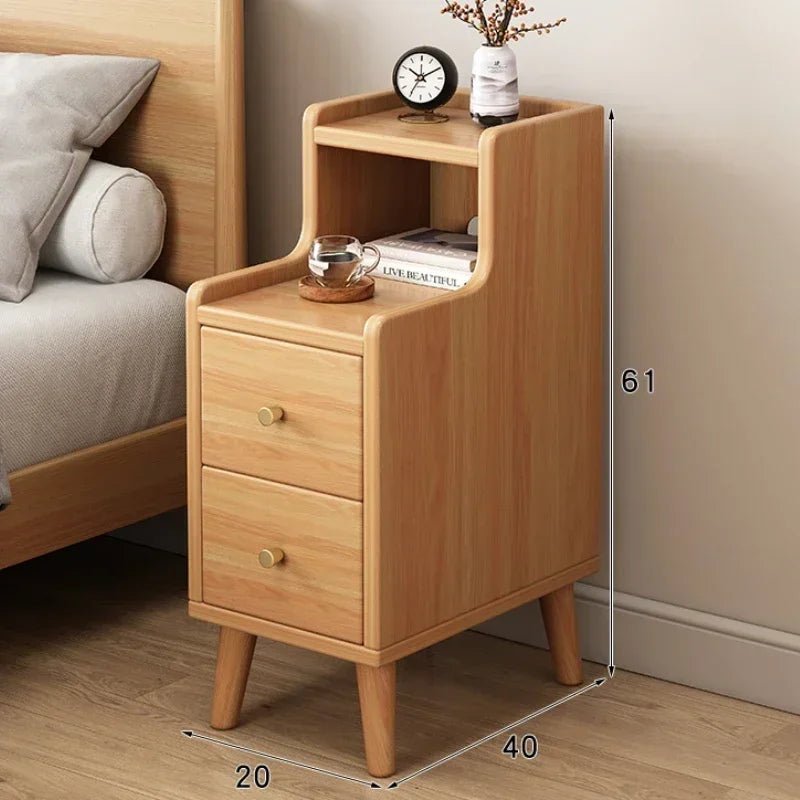 Table de nuit d'angle pour chambre à coucher - vente privée 14:20000369930x40x61cm style4