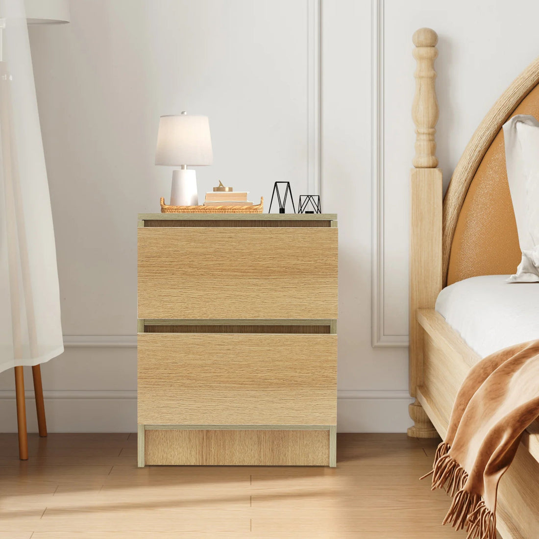 Table de nuit de luxe résistante blanche - vente privée 14:29Warm White;200007763:201336101