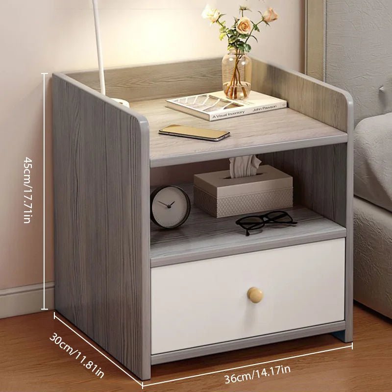 Table de nuit de stockage simple - vente privée 14:10Single drawer