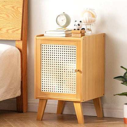 Table de nuit en bois brute - vente privée 14:10log color