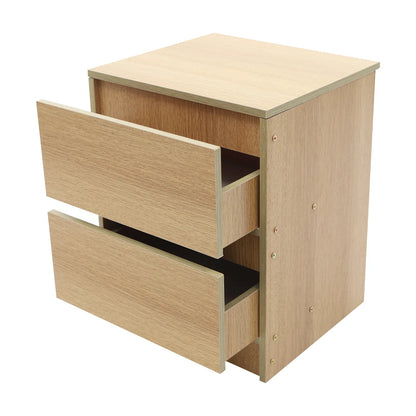 Table de nuit en bois premium 32x30x41cm - vente privée 14:200006153Wood Color;200007763:201336101
