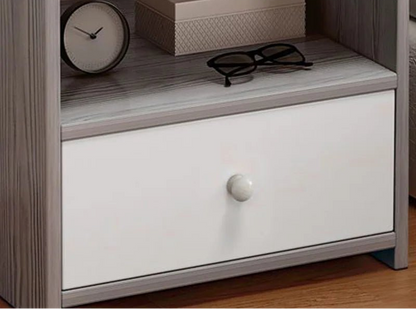 Table de nuit grise avec tiroir moderne et tendance - vente privée 14:29Single Drawer