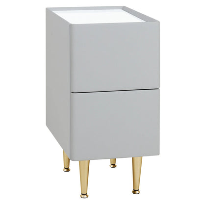 Table de nuit grise pour canapé ou chambre 1 pièce - vente privée 14:94;200007763:201336101;5:10001406430x40x51cm