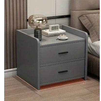 Table de nuit haut de gamme pour chambre - vente privée 14:200006156Greydoubledrawsmall