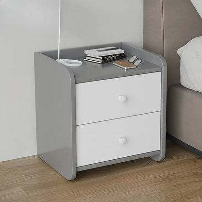 Table de nuit haut de gamme pour chambre - vente privée 14:200006156Greydoubledrawsmall