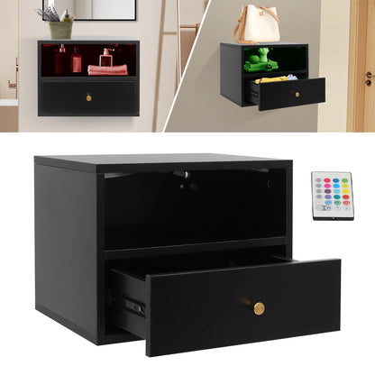 Table de nuit métal et panneaux de particules - 45*30*35cm - vente privée 14:193;200007763:201336101