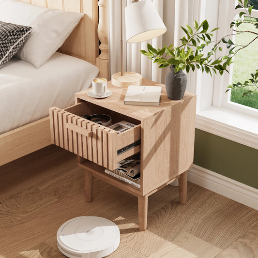 Table de nuit moderne en bois 2 ensembles - vente privée 14:200844060Drink color;200007763:201336342