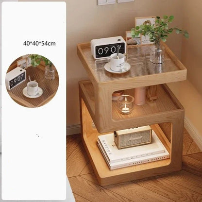 Table de nuit moderne en bois de luxe tendance - vente privée 14:17340x40x54