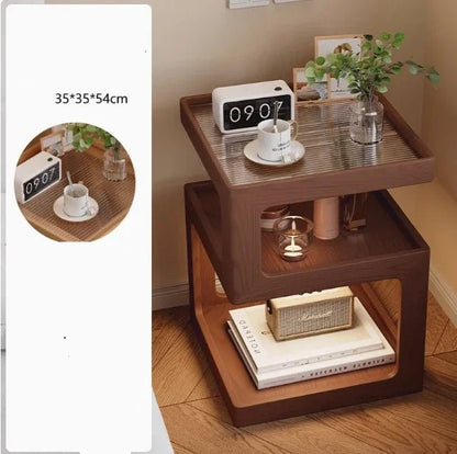 Table de nuit moderne en bois de luxe tendance - vente privée 14:36635x35x542