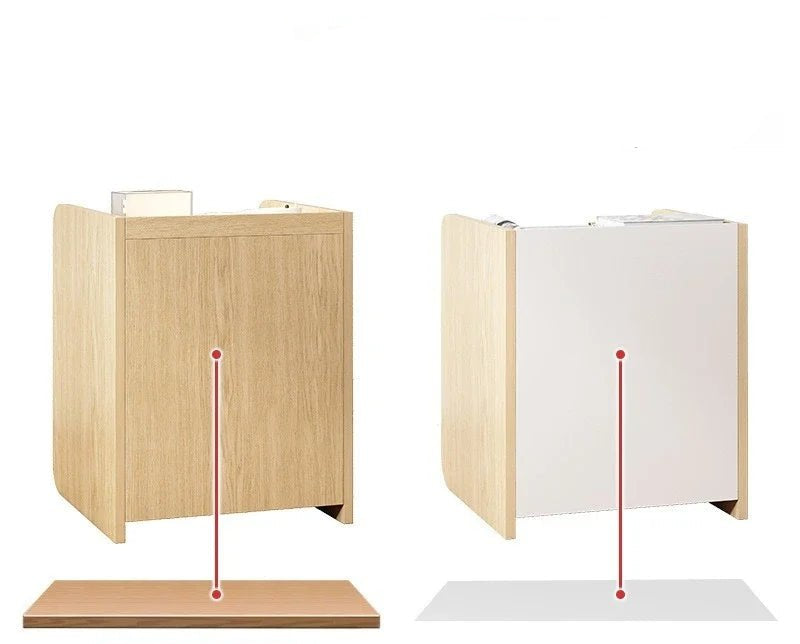 Table de nuit moderne et minimaliste de qualité - vente privée 14:29Grey-A-33