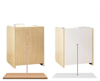 Table de nuit moderne et minimaliste de qualité - vente privée 14:29Grey-A-33