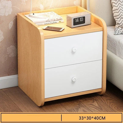 Table de nuit moderne et minimaliste de qualité - vente privée 14:496Nordic pine-B-33