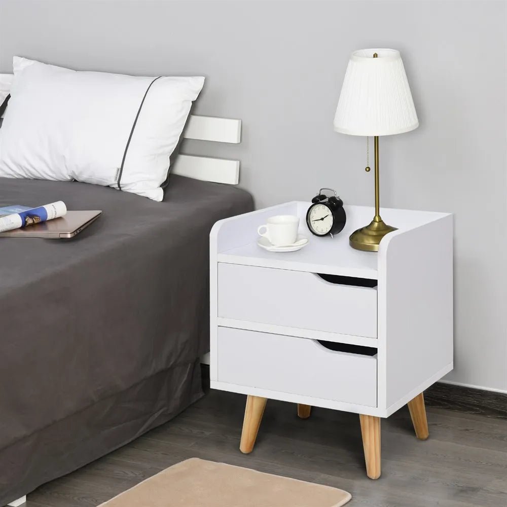 Table de nuit multifonctionnelle blanche - vente privée 200007763:201336104