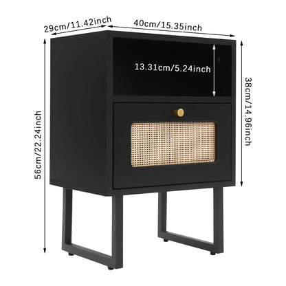 Table de nuit rotin robuste - 14:193;200007763:201336101