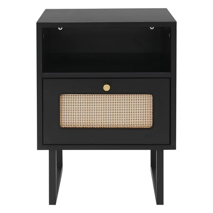 Table de nuit rotin robuste - 14:29;200007763:201336101