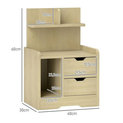 Table de nuit scandinave multi - compartiments - vente privée 14:366;200007763:201336101