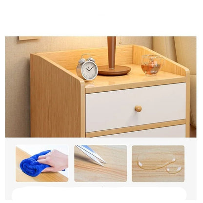 Table de nuit simple et magnifique en bois - vente privée 14:200013902White