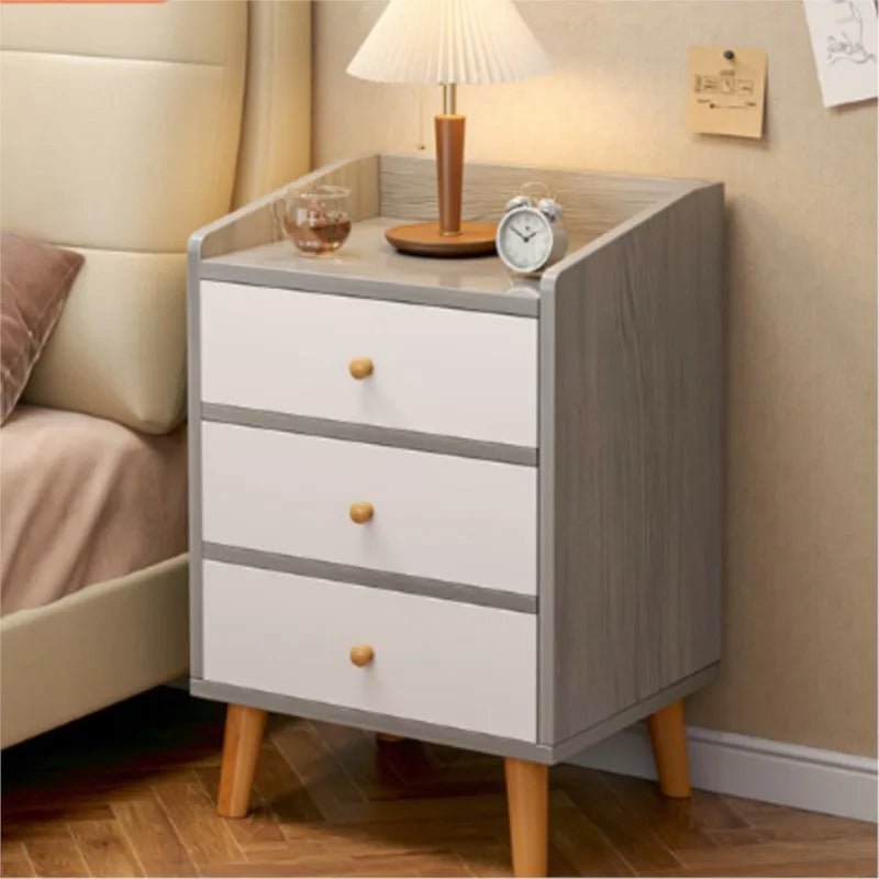 Table de nuit simple et magnifique en bois - vente privée 14:200013902White