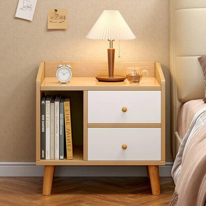 Table de nuit simple et magnifique en bois - vente privée 14:618Oak