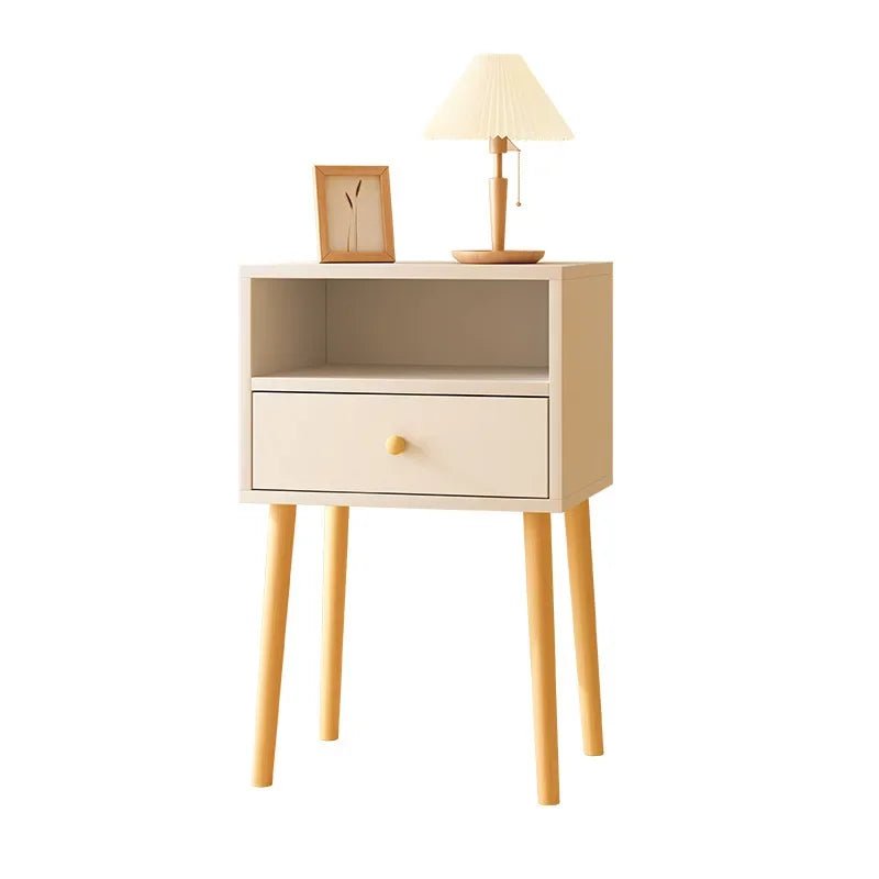 Table de nuit simple pour petit appartement de luxe - vente privée 14:365458S-White-1