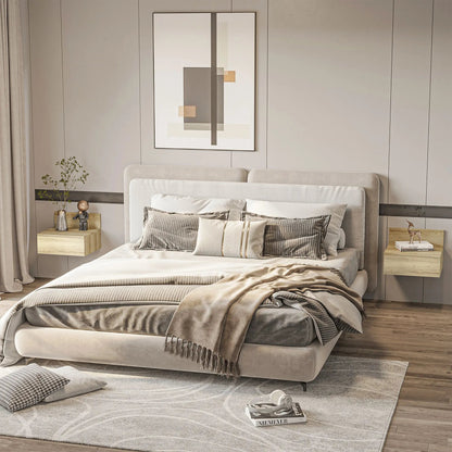 Table de nuit suspendue moderne de luxe 2 ensembles 43X36.5X30.5 cm - vente privée 14:-1;200007763:201336104;5:-1