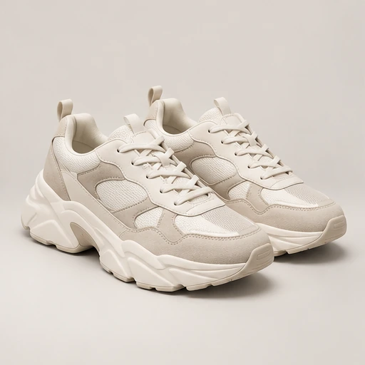 Baskets / sneakers crème