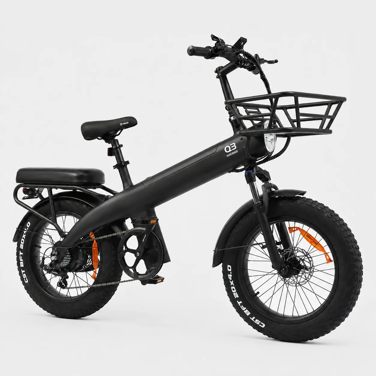 Vélo Électrique Adulte HX Q3 - Puissance 250W et Pneus Larges 20x4 Pouces vue 2