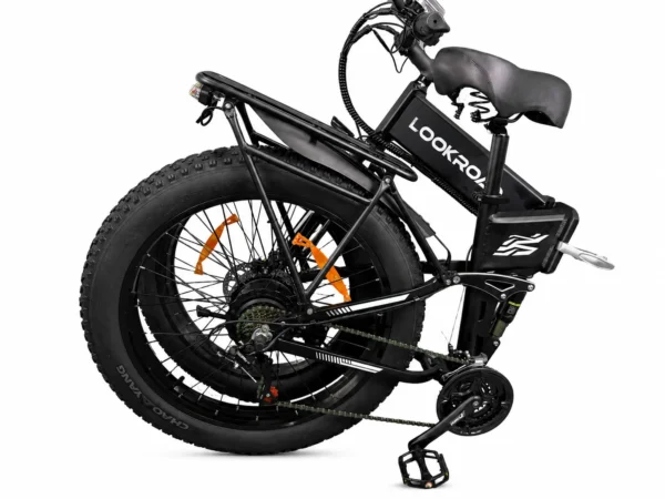 Vélo Électrique Tout-Terrain LOOKROAD L26 Pliable Fat eBike 21 Vitesses vue 2