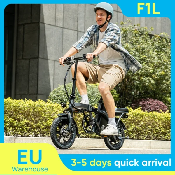 Vélo électrique pliable URLIFE F1L 14 pouces - Moteur 250W et batterie amovible 48V
