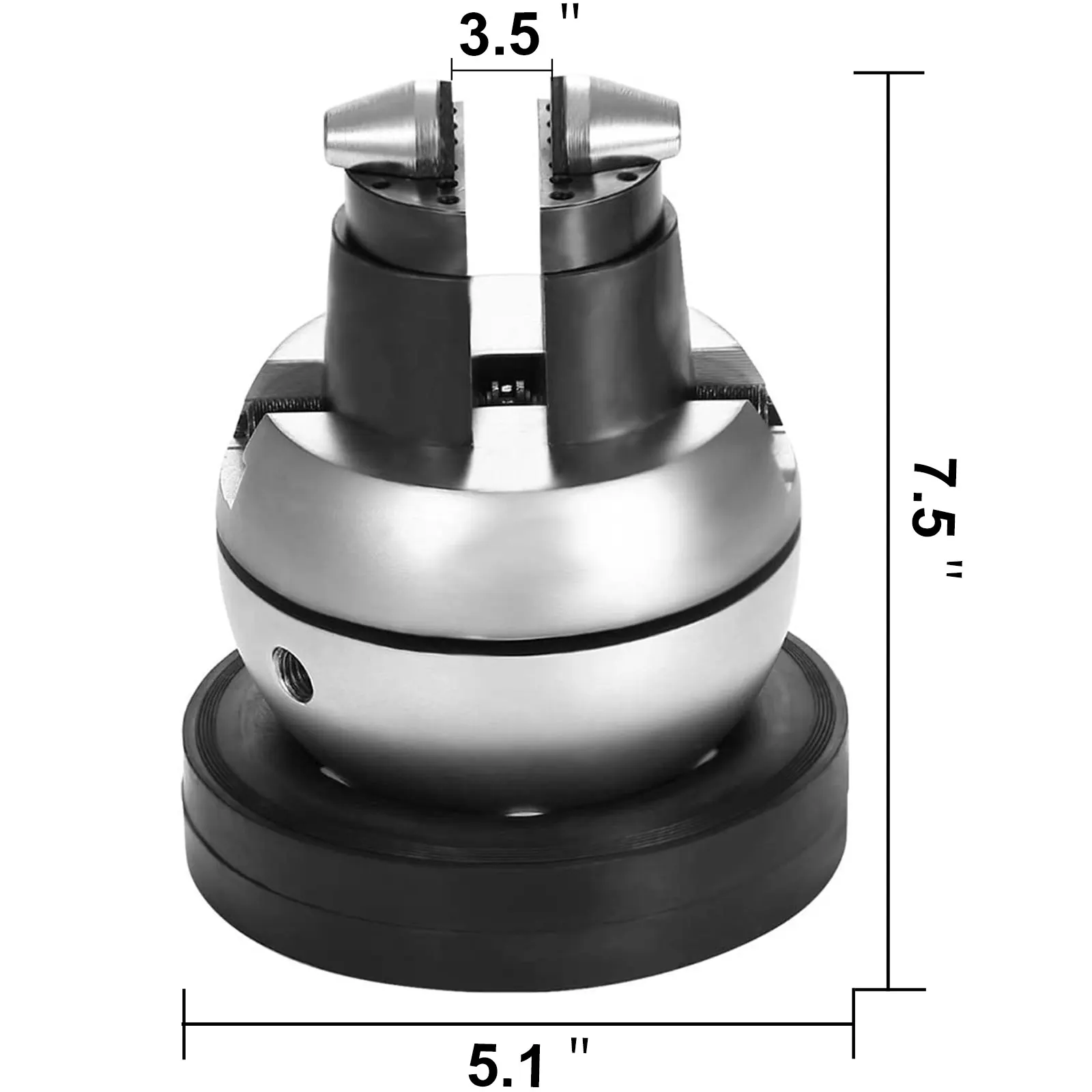 SucceBuy Étau à Bille de Gravure 10 kg - Ensemble Complet avec 34 Accessoires et Bloc Standard image 6
