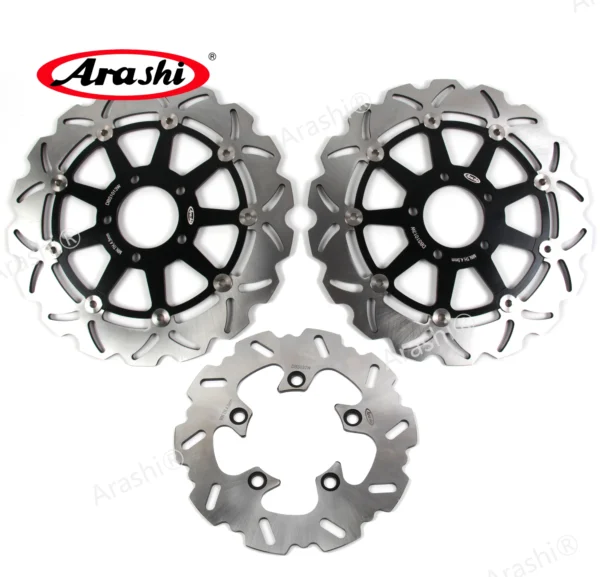 Kit Disques de Frein Avant et Arrière Flottants Arashi pour Suzuki GSX-R et TL