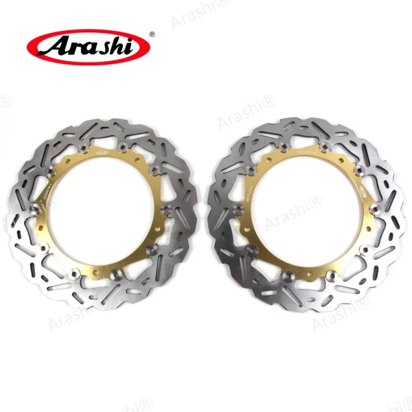 Disques de Frein Avant Flottants CNC Arashi pour BMW S1000R & S1000RR vue 2
