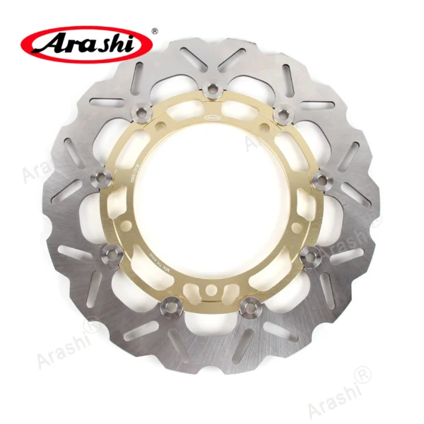 Disque de frein avant flottant Arashi CNC pour Kawasaki Ninja 400 et Z 400 vue 2