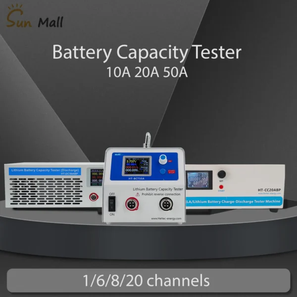 Testeur et Réparateur de Capacité de Batterie Multi-Canaux Plomb, Lithium et Ni-MH