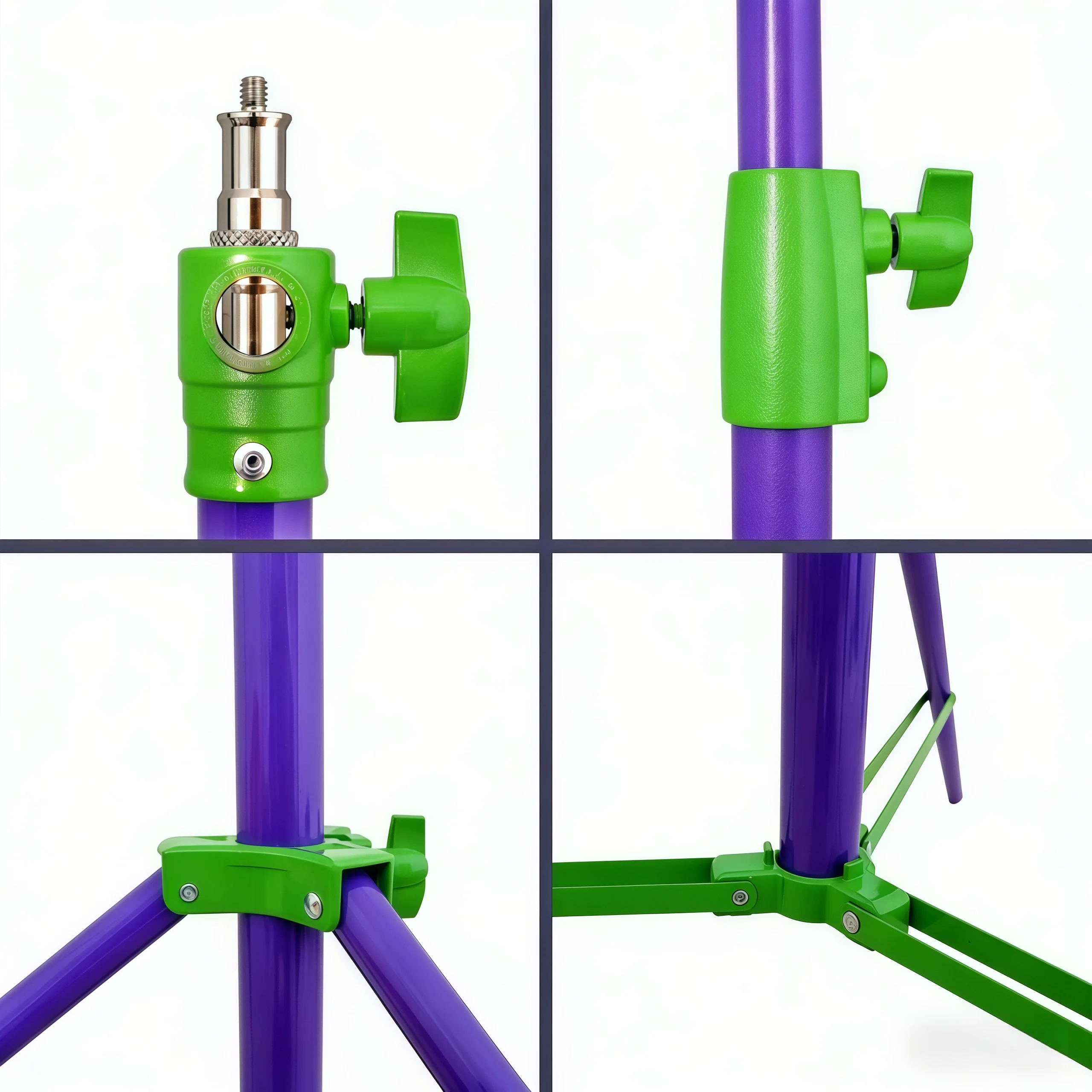 Trépied de Studio Professionnel 2,8 M en Alliage et Acier avec Vis Universelle 1/4"-3/8" image 5