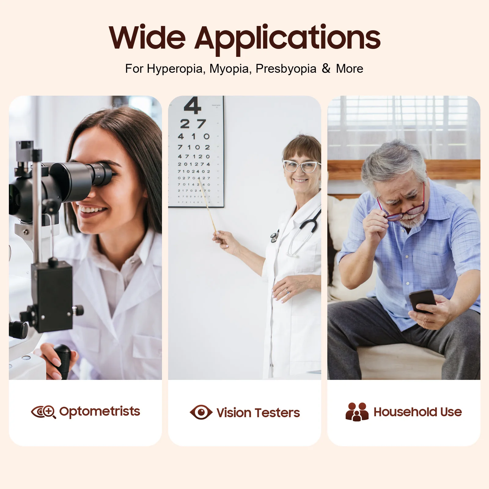 Kit d'optométrie complet de 266 lentilles avec monture d'essai pour professionnels de la vision vue 2
