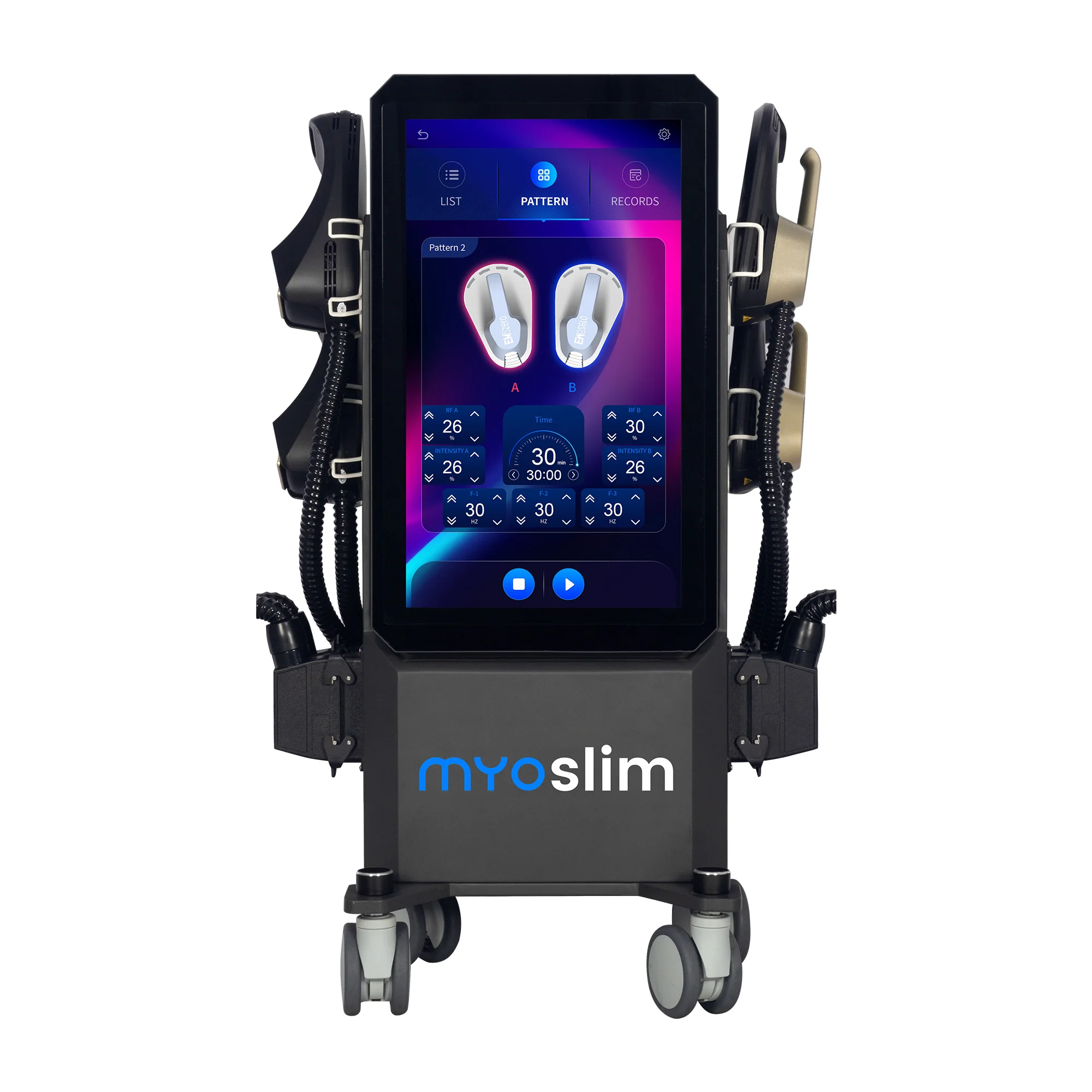 Appareil Professionnel de Remodelage Corporel et Stimulation Musculaire EMS Neo Ultra Pro 6500W vue 2