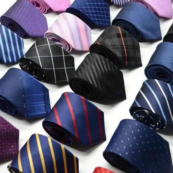 Cravate Classique à Rayures pour Homme - Style Formel Affaires et Mariages