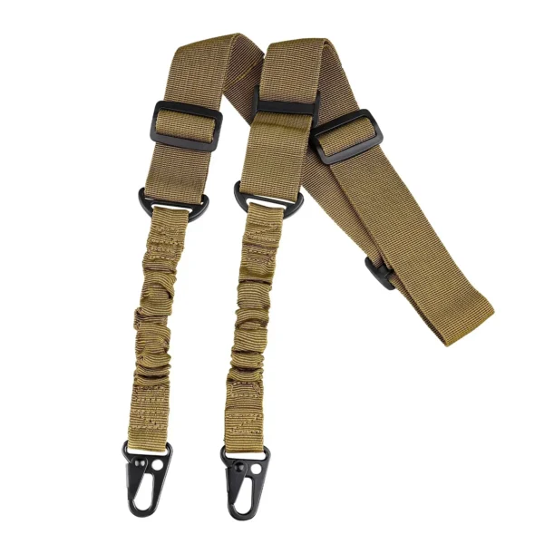Sangle Tactique à Deux Points en Nylon Robuste pour Chasse et Plein Air vue 2