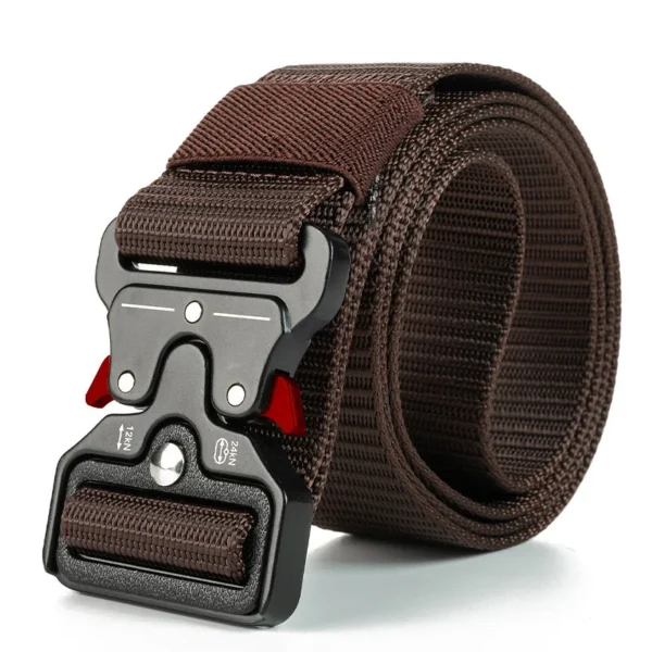 Ceinture Tactique Authentique à Dégagement Rapide en Nylon Souple