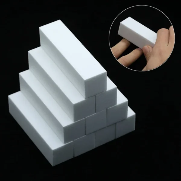 Lot de Blocs Tampons en Éponge pour Manucure et Pédicure - Nail Art