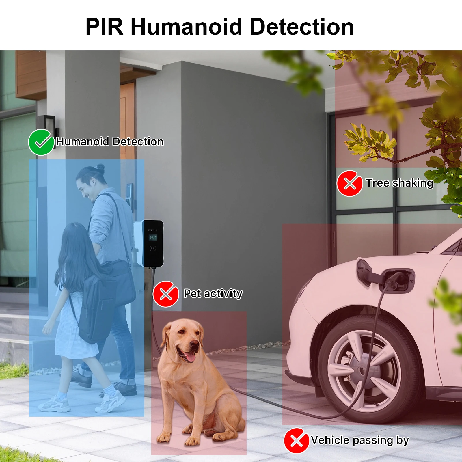 Caméra de Sécurité Solaire Extérieure WiFi ANRAN - Vision Nocturne Couleur & Détection PIR image 5