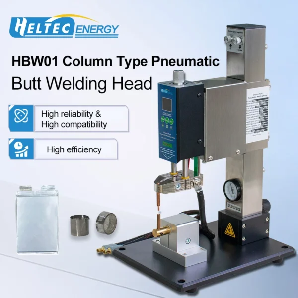 Colonne de soudage pneumatique Heltec HSW01 HBW01 pour batteries au lithium vue 2