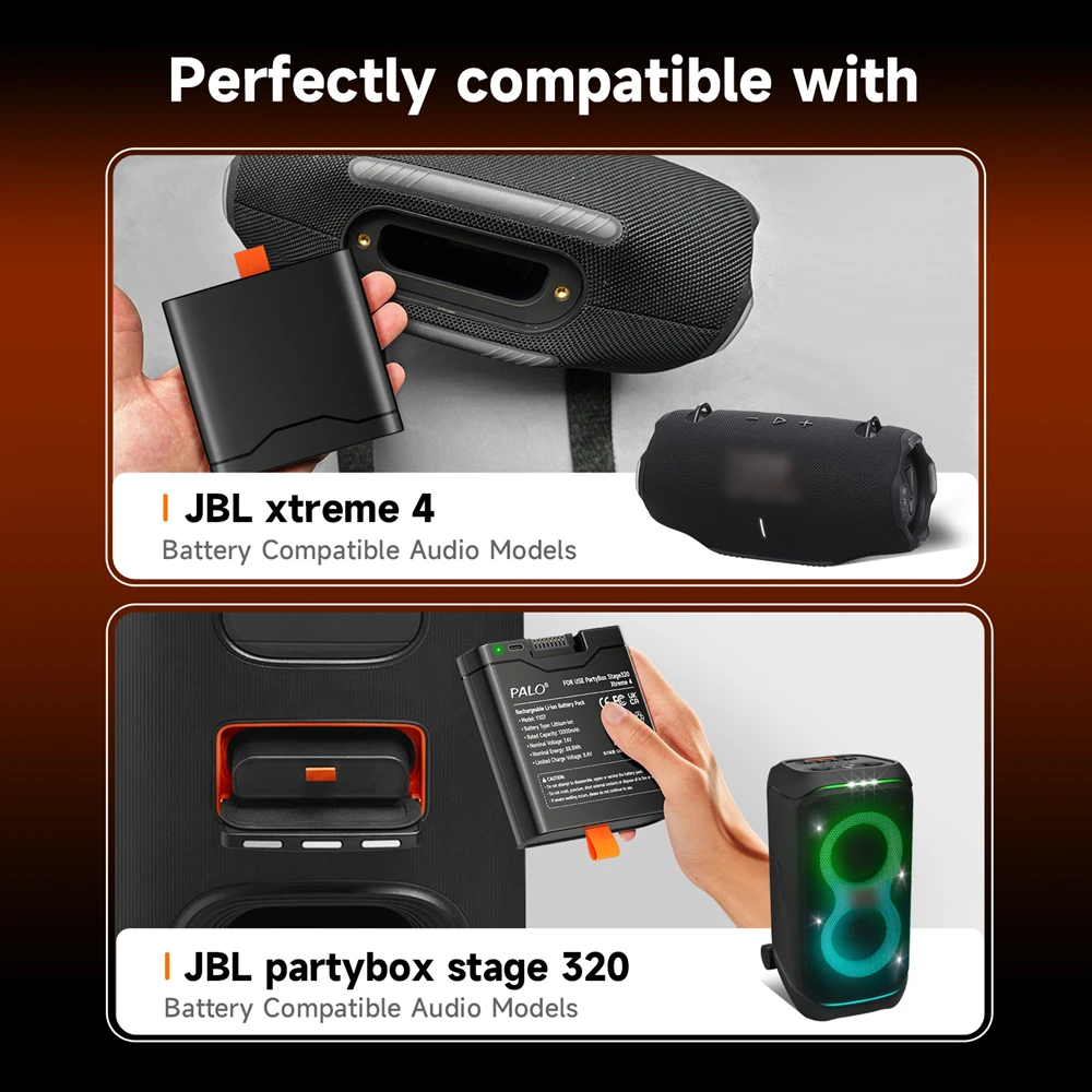 Batterie de Rechange 12000mAh pour Enceintes Portables Xtreme 4 et PartyBox Stage 320 image 6
