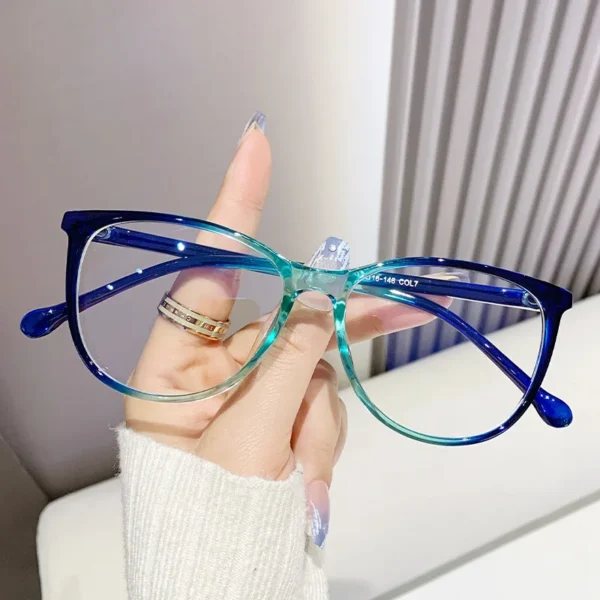 Lunettes Rétro Anti-Lumière Bleue pour Femme - Design Tendance